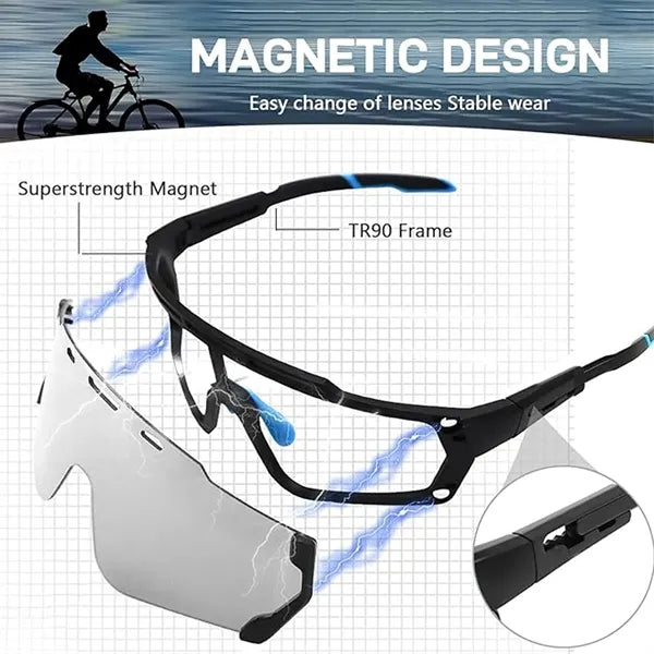 Cycling Sunglasses UV400 Sun Running Visors Glasses