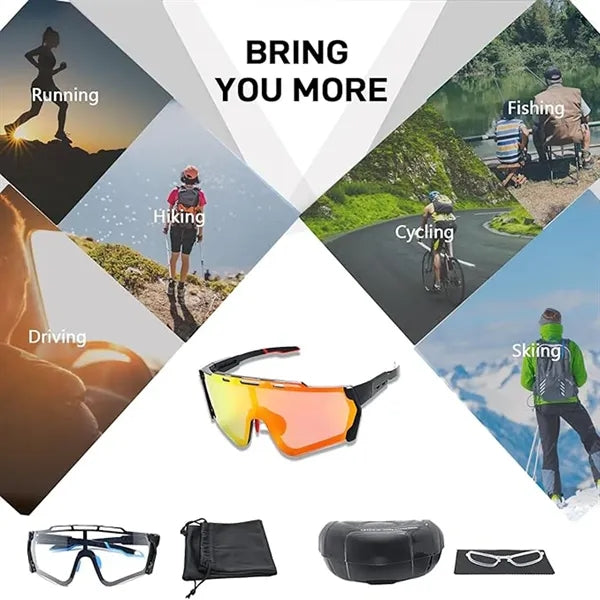 Cycling Sunglasses UV400 Sun Running Visors Glasses