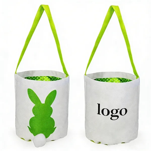 Easter Eggs Bunny Rabbit Tote Bag