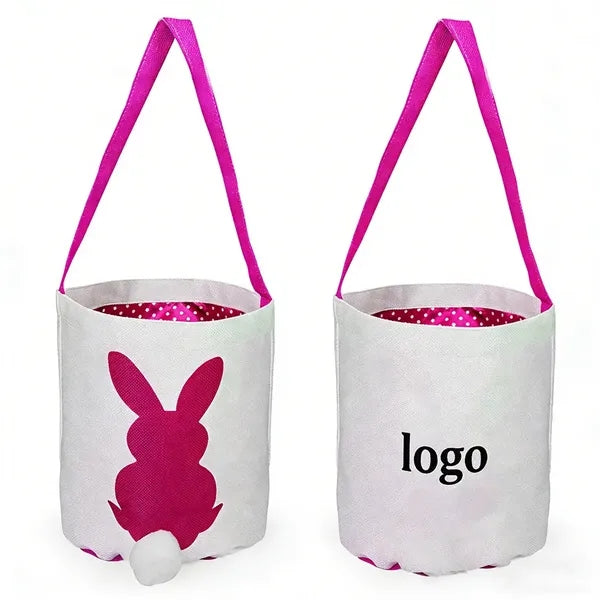 Easter Eggs Bunny Rabbit Tote Bag
