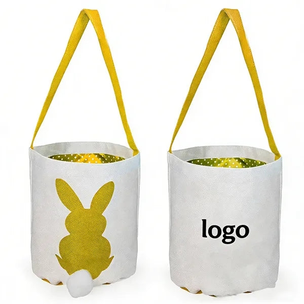 Easter Eggs Bunny Rabbit Tote Bag