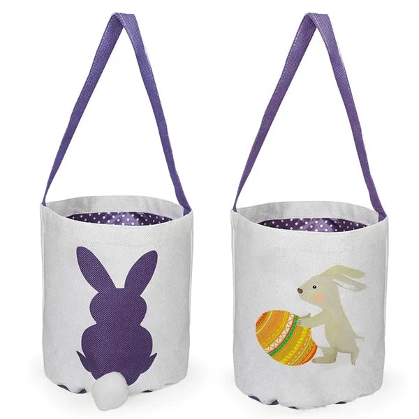 Easter Eggs Bunny Rabbit Tote Bag