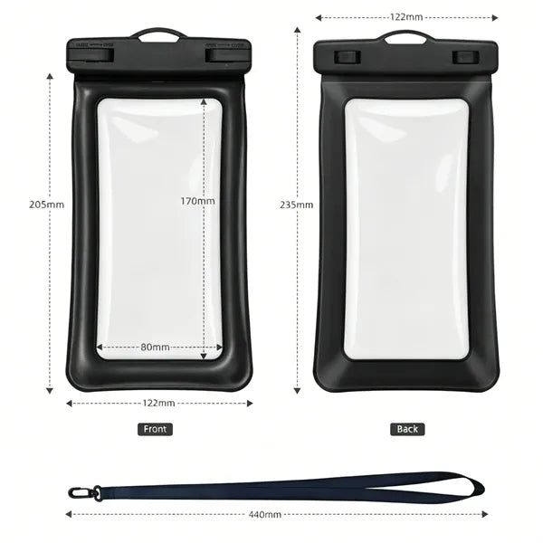 Airbag Mobile Phone Waterproof Pouch Dry Bag