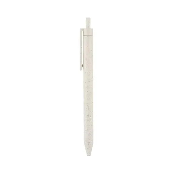 Eco Biodegradable Wheat Straw Retractable Ballpoint Pen