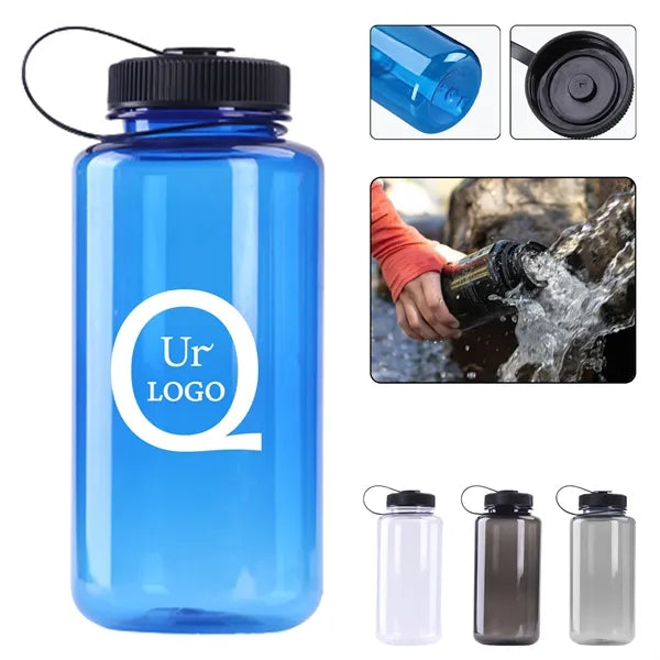 33.8Oz Plastic Water Bottle