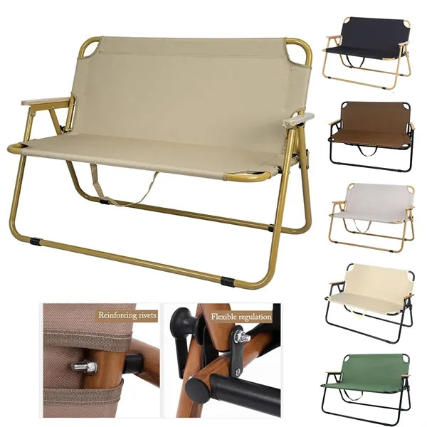 Folding Double Sofa Outdoor Chair