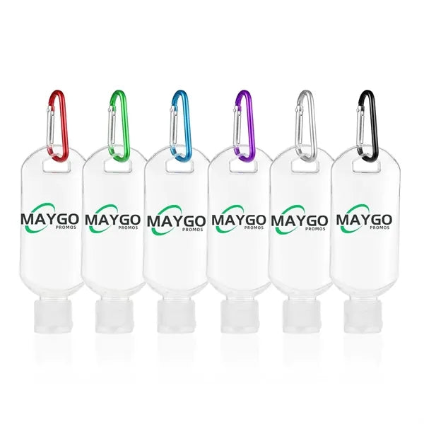 1.8 Oz Portable Empty Bottle with Carabiner
