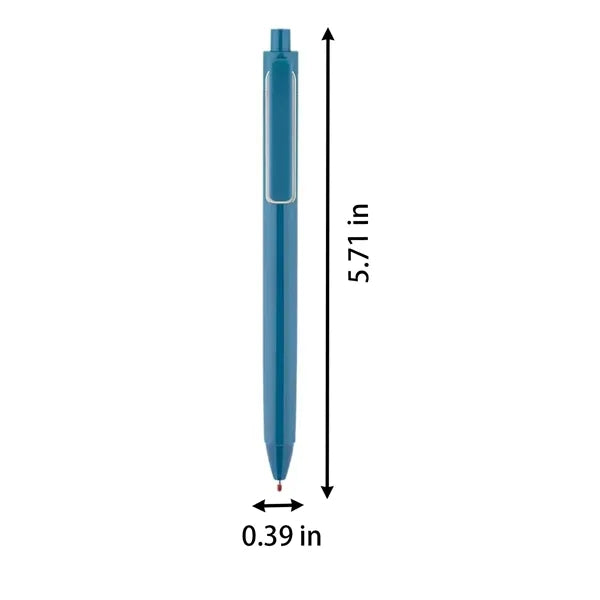 Low MOQ Plastic Push-Type Business Advertising Ballpoint Pen