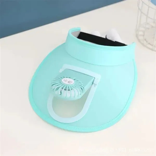 Fan Sun Hat With USB Rechargeable