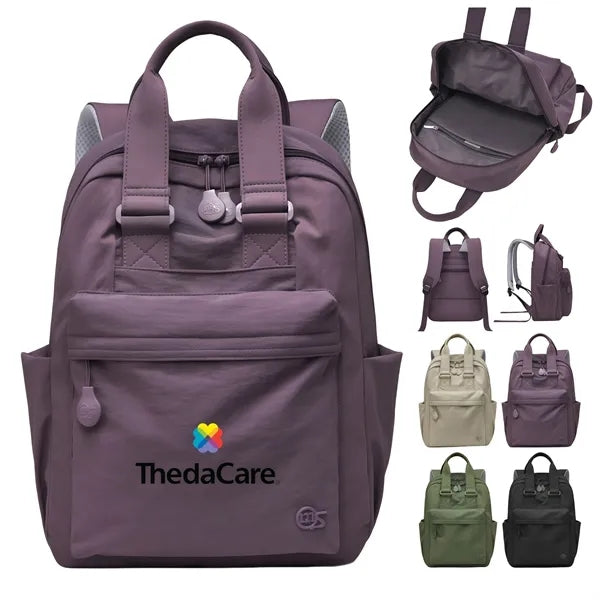 Casual Lightweight Backpack Student Travel Multi Pocket Bag