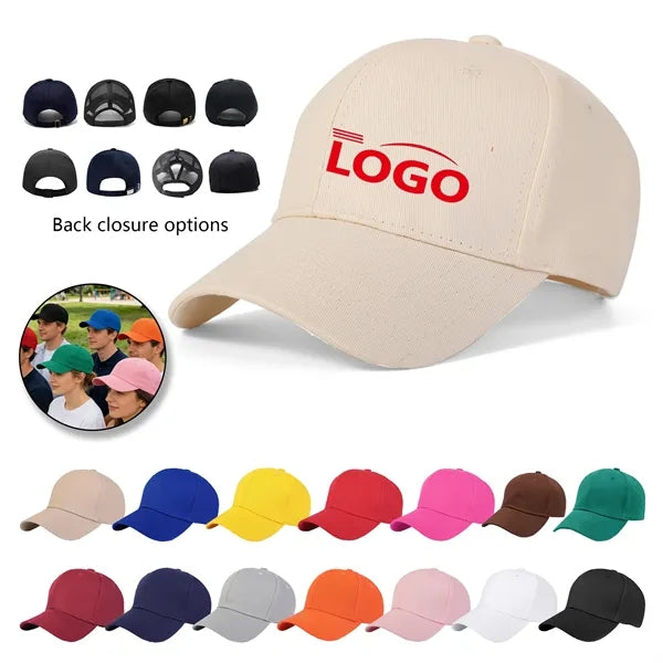 5/6-Panel Cotton Baseball Cap