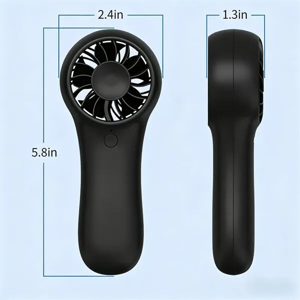 3-speed low-noise handheld mini portable USB fan