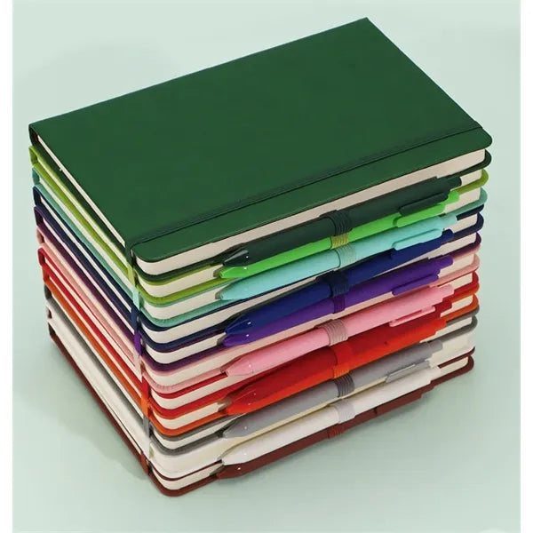A5 PU Notebook Set (With Pen)