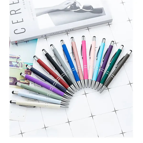 Ballpoint Pen and 2-in-1 Stylus