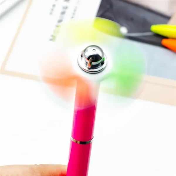 Stress Reliever Fidget Spinner Ballpoint Spinning Ball Pen