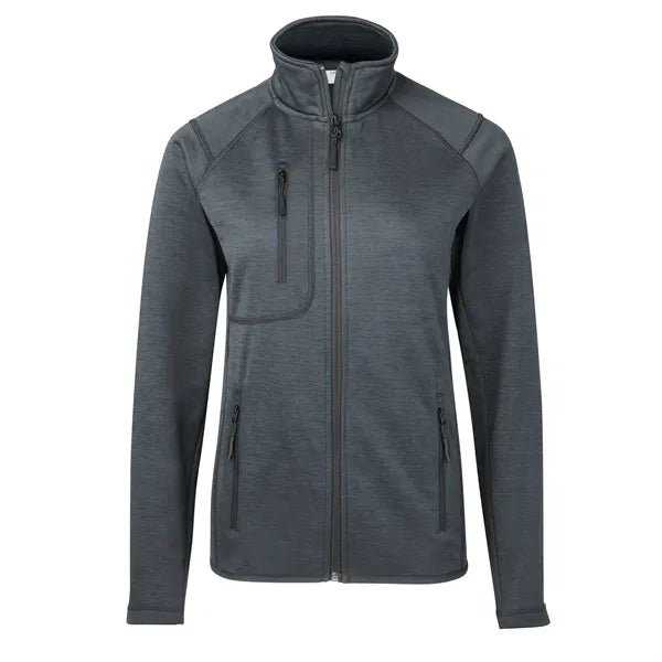 Women's Full Zip Heather Fleece Jacket