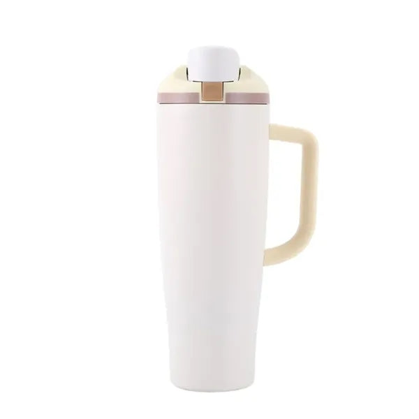 40 oz Stainless Steel Insulated Tumbler Mug with Pop-up Lid