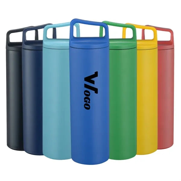 20 oz Insulated Stainless Steel Bottle Tumbler With Handle