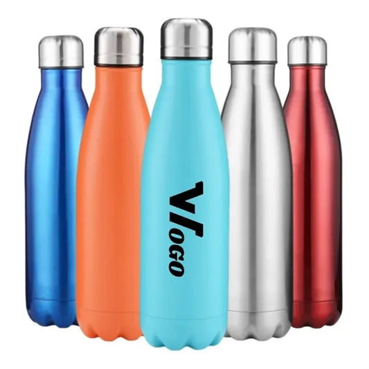 17oz Vacuum Insulated Stainless Steel Cola Water Bottle