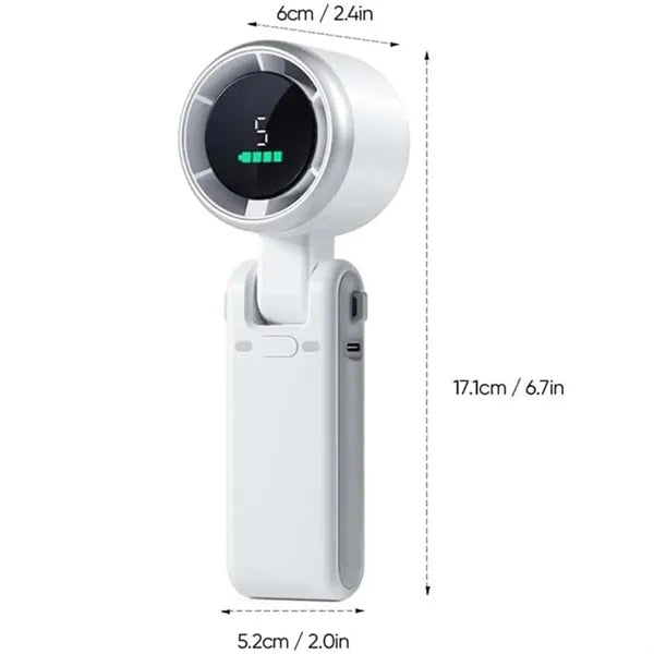 Foldable Turbo Handheld Fan