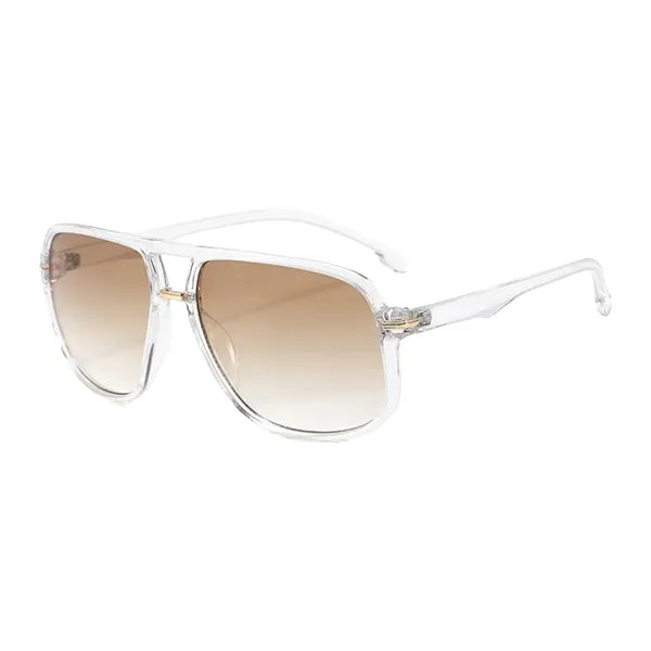 Sustainable Double-Bridge Navigator Sunglasses