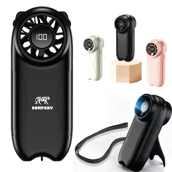 Travel Turbo Fan with LED Display