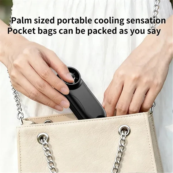 Travel Turbo Fan with LED Display