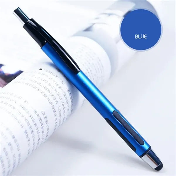 Metal Click Stylus Ballpoint Pen