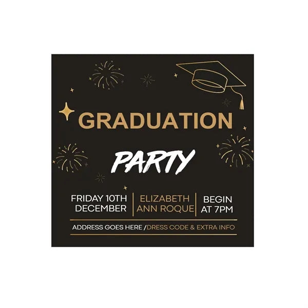 24x24 Custom Outdoor Yard Signs Graduation Party