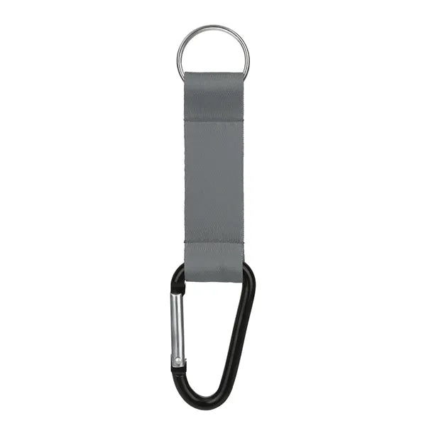 3/4" Dye Sublimation Pocket Lanyard W/Carabiner & Keyring