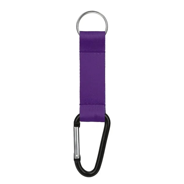 3/4" Dye Sublimation Pocket Lanyard W/Carabiner & Keyring