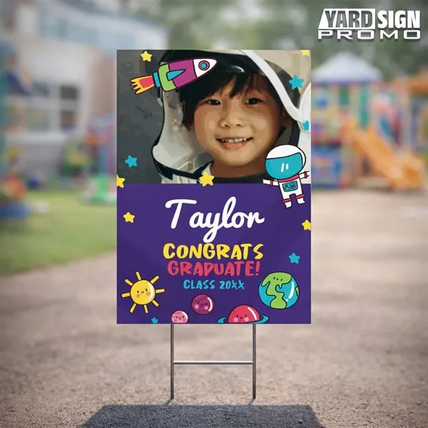 12x18 Custom Outdoor Yard Signs Graduates Year