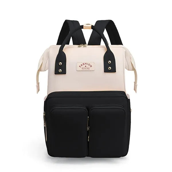 Diaper Backpack Insulated Pocket Stroller Hook Anti Theft