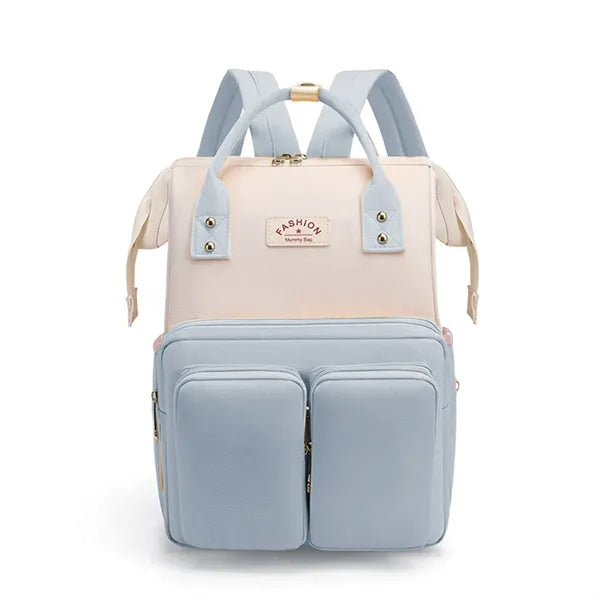 Diaper Backpack Insulated Pocket Stroller Hook Anti Theft