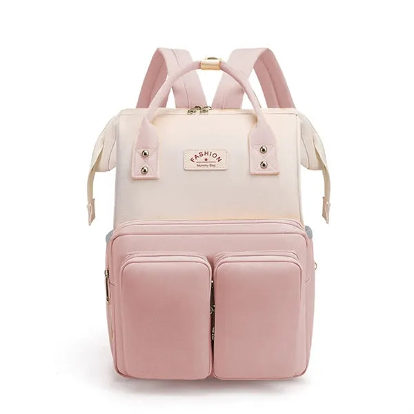 Diaper Backpack Insulated Pocket Stroller Hook Anti Theft