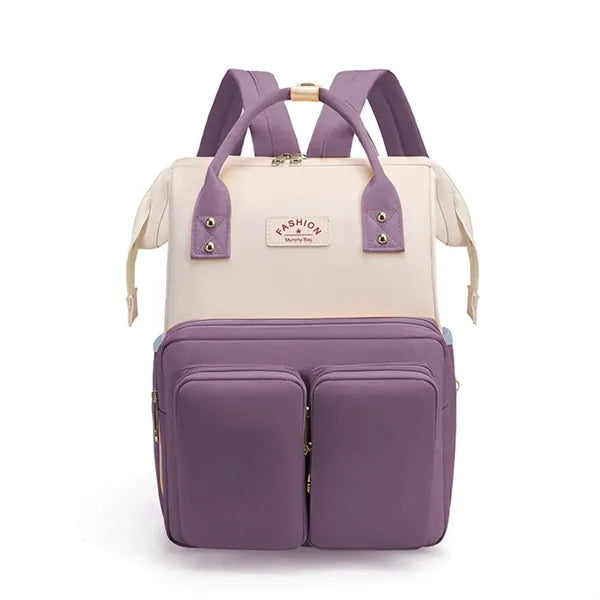 Diaper Backpack Insulated Pocket Stroller Hook Anti Theft