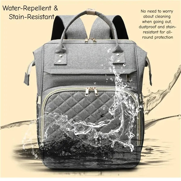 Diaper Backpack Insulated Bottle Pocket Stroller Hook Women