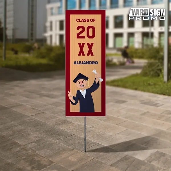 9x24 Custom Outdoor Yard Signs Class Of 20XX