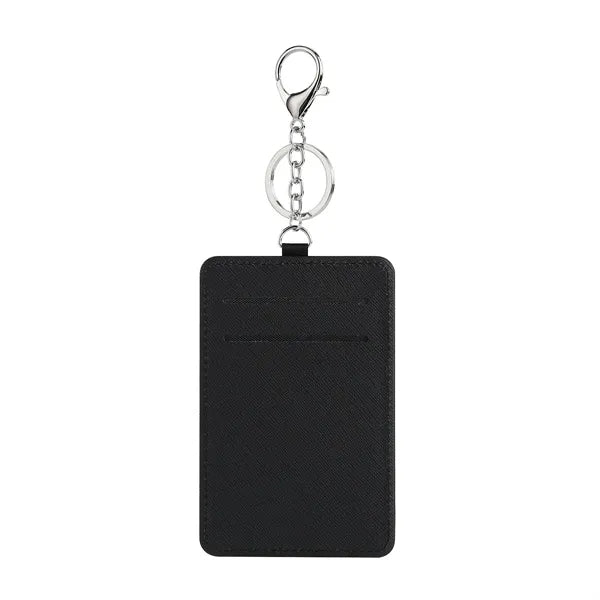 Versatile PU Wallet with Detachable Keychain Lanyard
