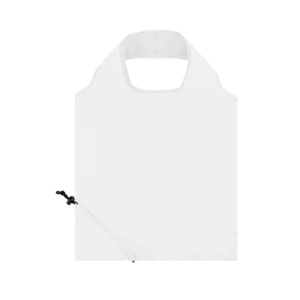 Foldaway Shopper Drawstring Pouch Tote Bag