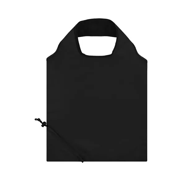 Foldaway Shopper Drawstring Pouch Tote Bag