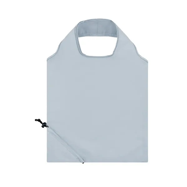 Foldaway Shopper Drawstring Pouch Tote Bag