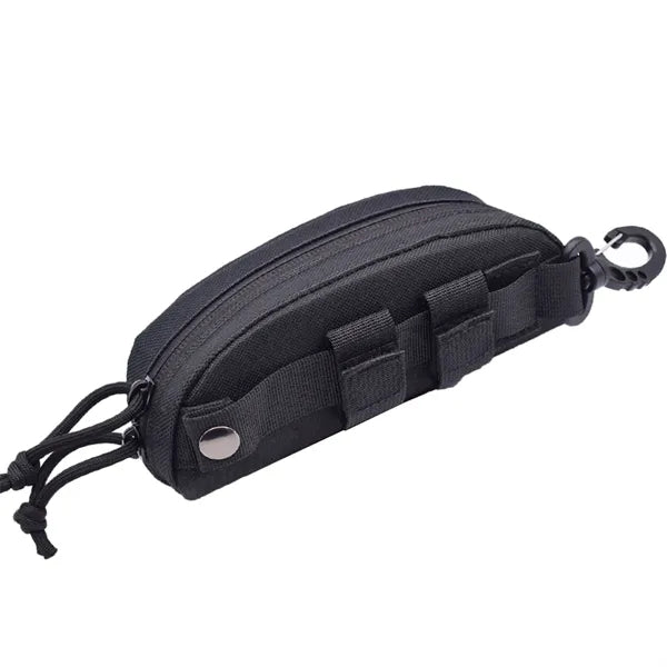 Tactical Eyeglass Case Molle Carabiner Clip Sunglasses Pouch