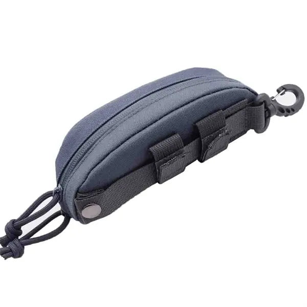 Tactical Eyeglass Case Molle Carabiner Clip Sunglasses Pouch