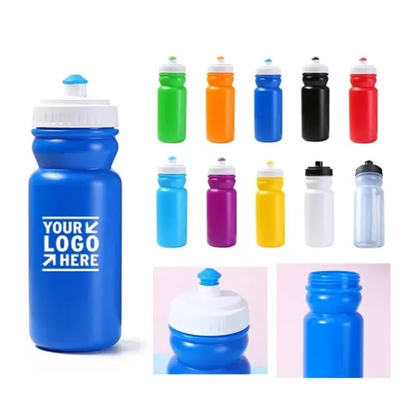 20 oz. Water Bottles with Push Cap