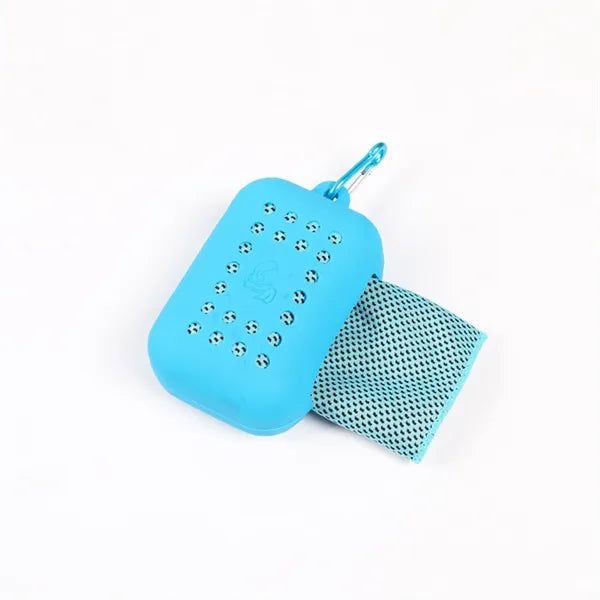Cooling Towel in Silicone Case