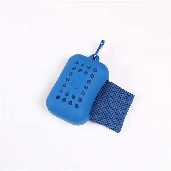 Cooling Towel in Silicone Case