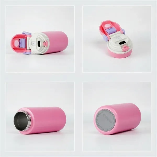 304 Stainless Steel Insulated Water Bottle W/Flip Top Lid