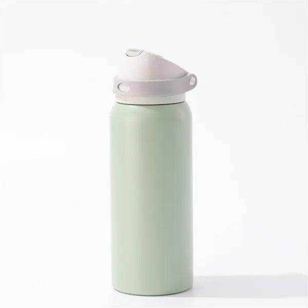 304 Stainless Steel Insulated Water Bottle W/Flip Top Lid