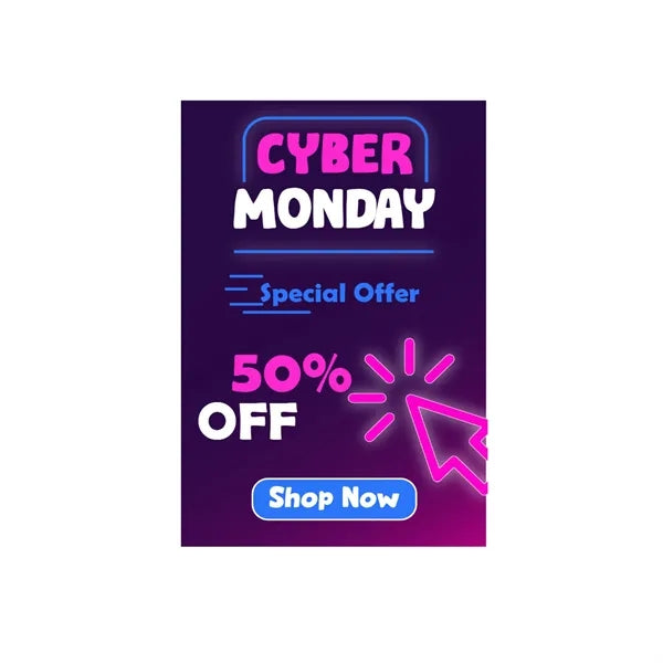 12x18 Custom Outdoor Yard Signs Cyber Monday